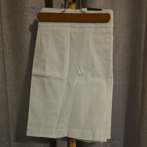 George Classic White Skirt
